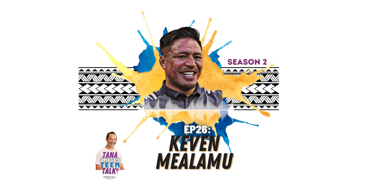 Podcast #26 - Keven Mealamu. Two-time Rugby World Cup Winner, 132 Test All Black, 164 Games for the Blues - winning a Super Rugby title in 2003, Co-owner of FIT60 gym with wife Latai, Budding Professional Boxer plus much more.
