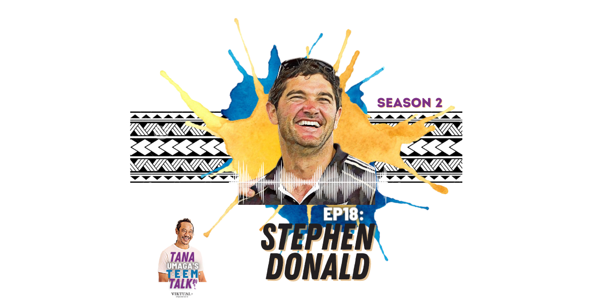 Podcast #18 -  Stephen Donald kicked the winning penalty that won New Zealand the Rugby World Cup on home soil in 2011 and his story of the build-up called "The Kick" was made into a movie!  He's now launched drinks brand "GRINS".