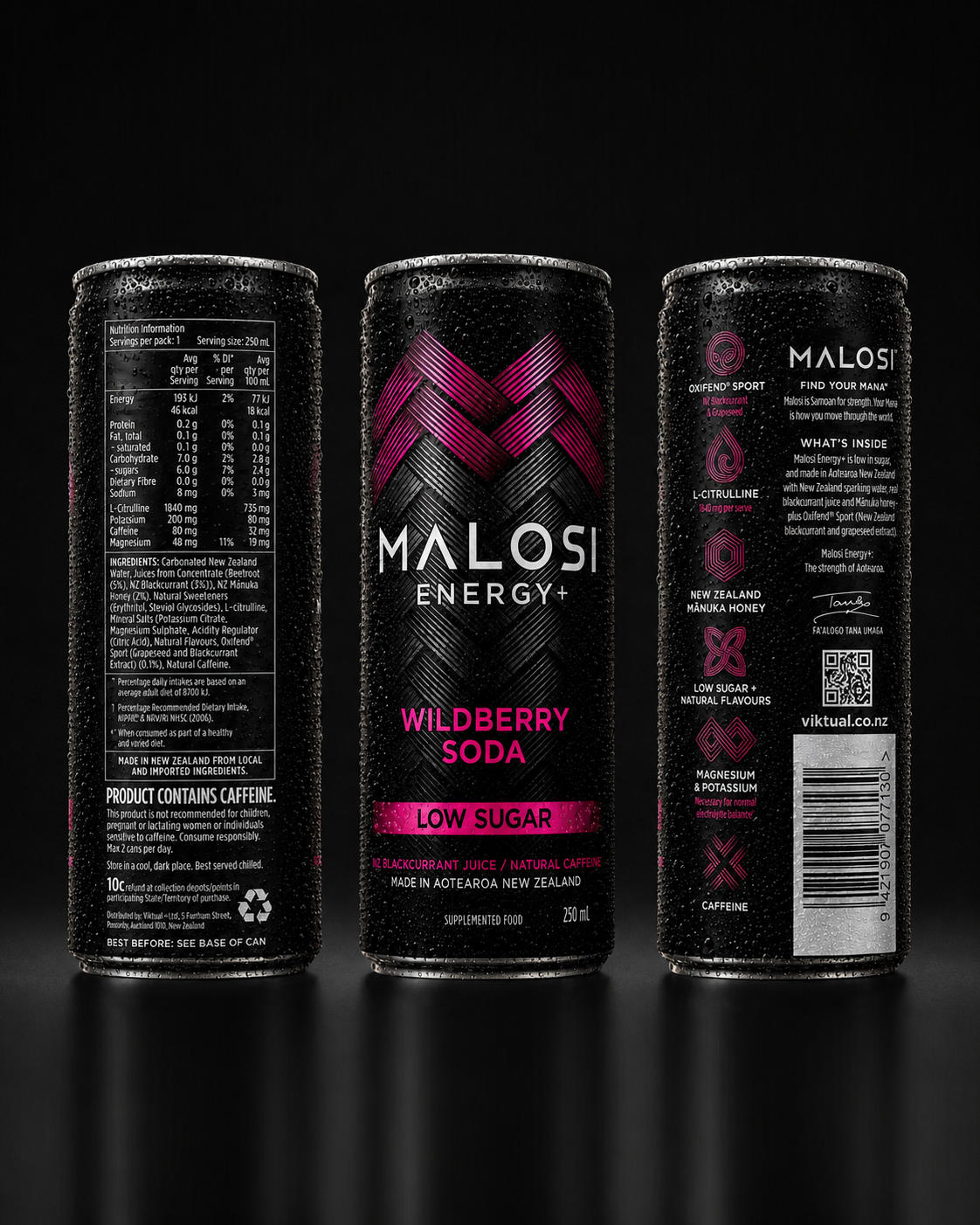 Malosi Energy+ Wildberry Soda