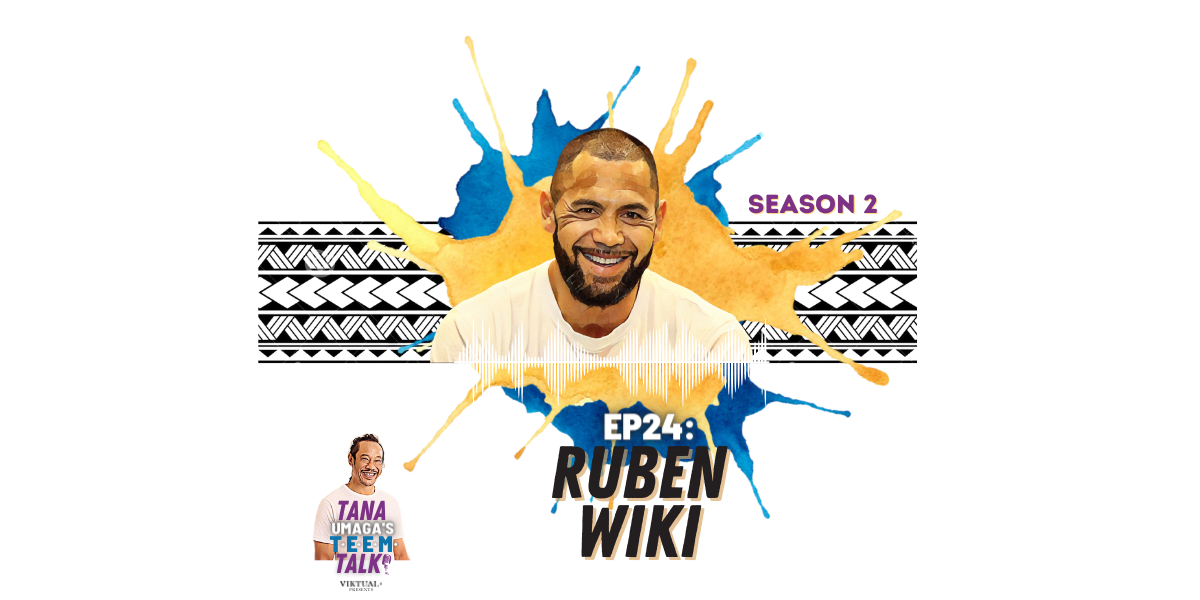 Podcast #24 - Ruben Wiki. Kiwi Rugby League Legend, Captained the Kiwi's 18 times, Grand Final winner with the Canberra Raiders, Officer of the New Zealand Order of Merit and owner of Wiki Workz gym with wife Santa.