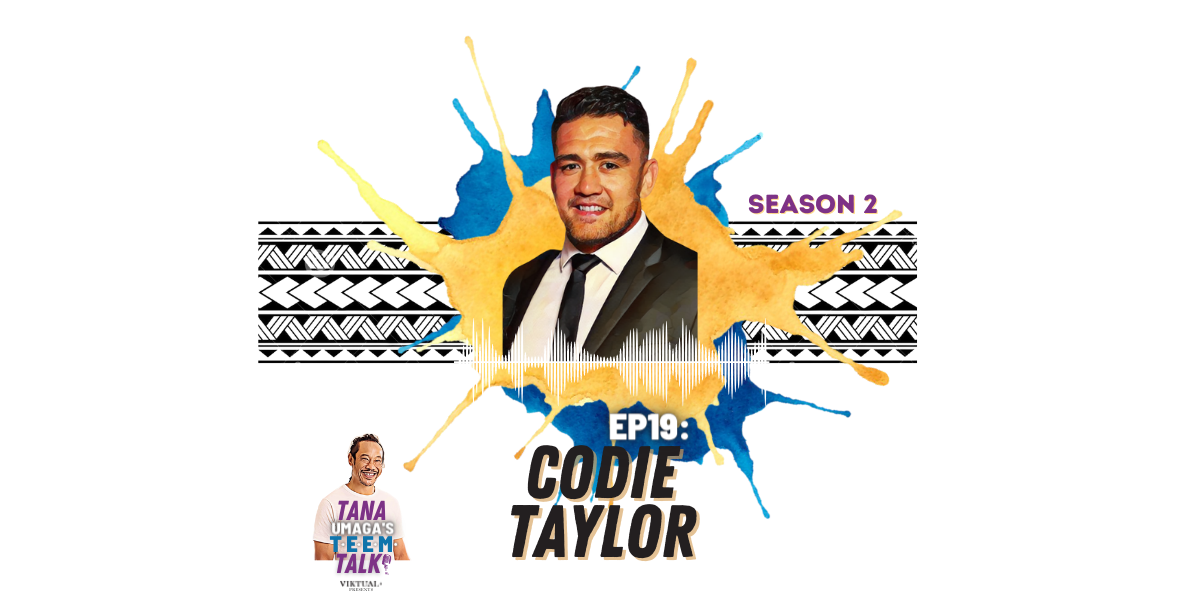 Podcast #19 - Codie Taylor. A 66 Test All Black and member of the 2015 Rugby World Cup winning squad.  A Centurion for the Crusaders and a vital pillar in their 5 consecutive championships.  And Co-founder of Eclips3, a sports recovery drink company
