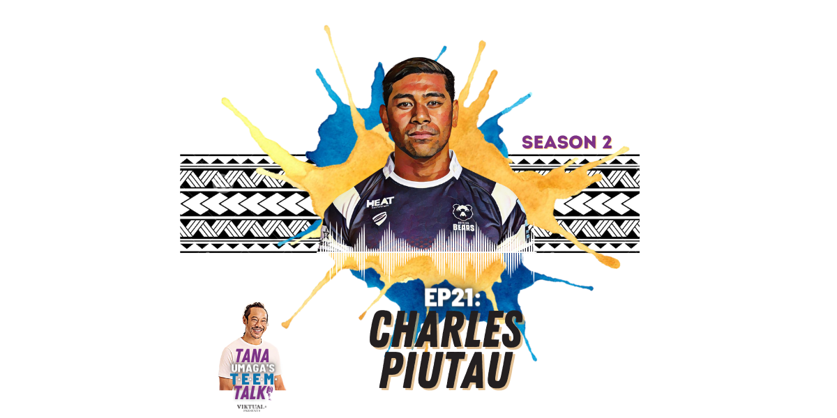 Podcast #21 - Charles Piutau. All Black, Wasps, Ulster, Bristol, Tonga and Co-Founder of RuggerNFT's.