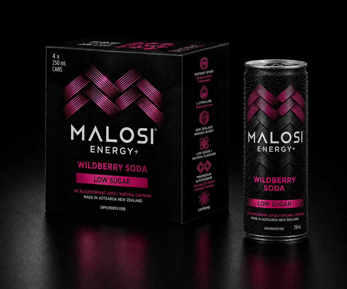 Malosi Energy+ Wildberry Soda